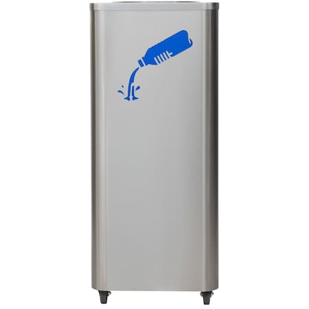 Ex-Cell Kaiser 10-Gal. Liquids Disposal Unit - Stainless Steel LD-10 SS